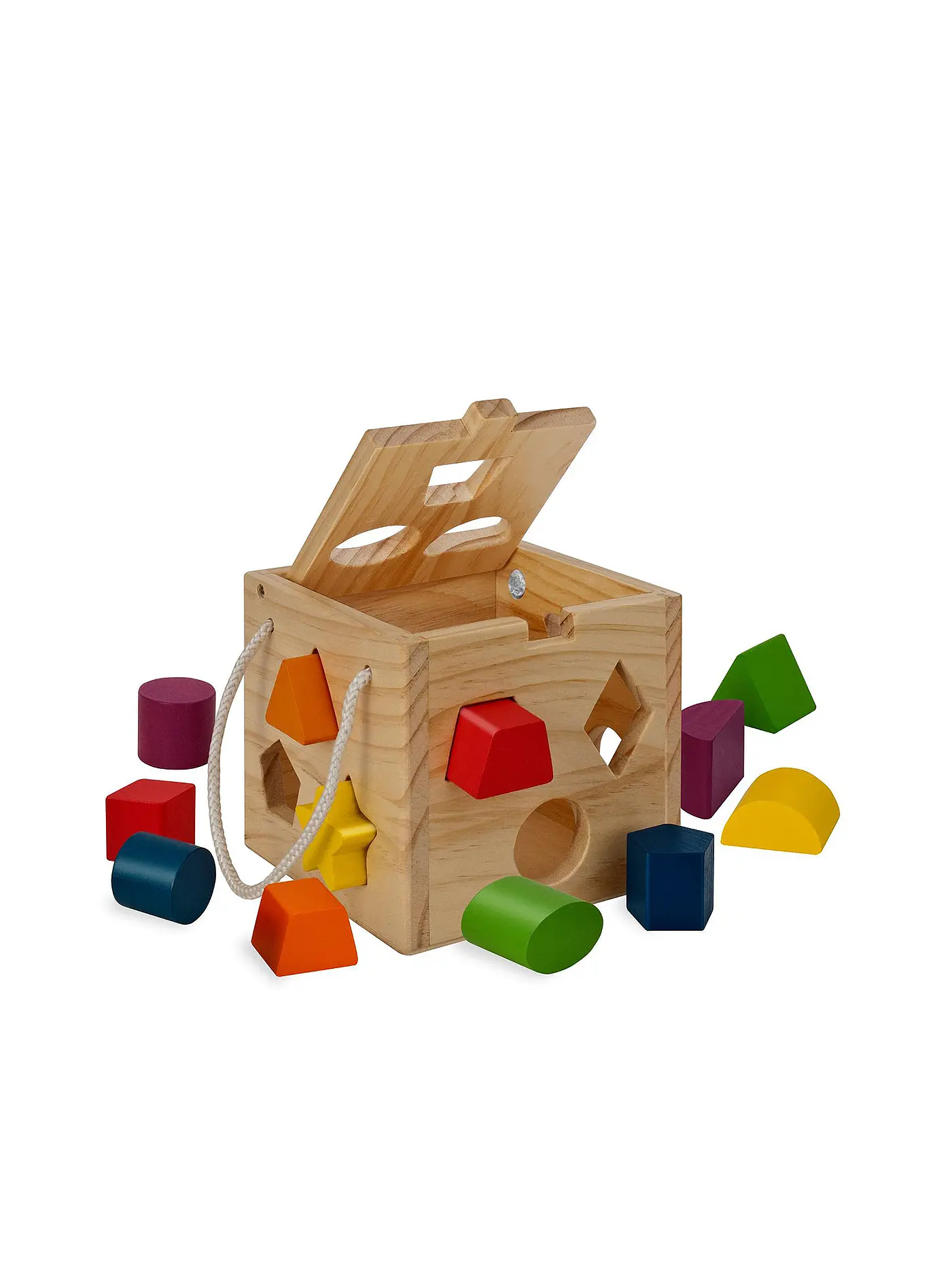 EICHHORN | Steckwürfel aus Holz 13-tlg. | 